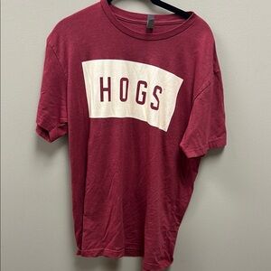 Arkansas Hogs Next Level Apparel Maroon T-Shirt
